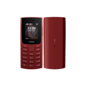 Nokia 105 DS mobile (Terracotta Red)