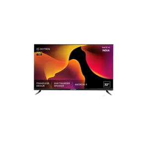 SKYTRON 80 cm (32 inch) HD Ready LED Smart Android Based TV  (S32FHSA)