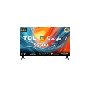 TCL S5500 79.97 cm (32 inch) Full HD LED Smart Google TV with 1.5 GB RAM + 16 GB ROM  (32S5500)