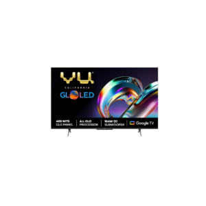 Vu GloLED 164 cm (65 inch) Ultra HD (4K) LED Smart Google TV with DJ Subwoofer 104W  (65GloLED)
