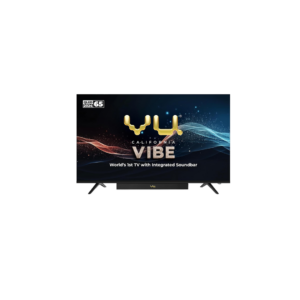Vu 164cm (65 inches) Vibe Series QLED 4K Google TV 65VIBE24 (Black)
