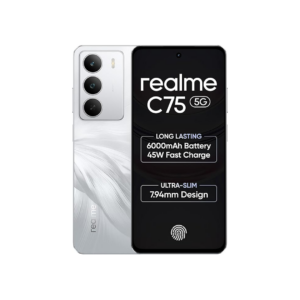 realme C75 5G (Lily White, 128 GB)  (4 GB RAM)