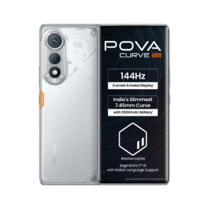 Tecno Pova Curve 5G (Magic Silver, 128 GB)  (8 GB RAM)