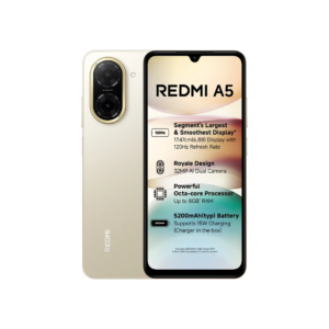 REDMI A5 (Jaisalmer Gold, 64 GB)  (3 GB RAM)
