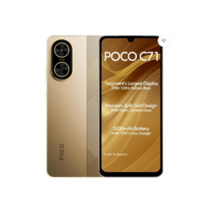 POCO C71 (Desert Gold, 64 GB)  (4 GB RAM)