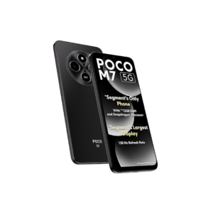 POCO M7 5G (Satin Black, 128 GB)  (8 GB RAM)