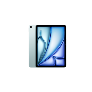 Apple iPad Air 11″ with M3 chip: Built for Apple Intelligence, Liquid Retina Display, 128GB, 12MP Front/Back Camera, Wi-Fi 6E + 5G Cellular, Touch ID, All-Day Battery Life — Blue