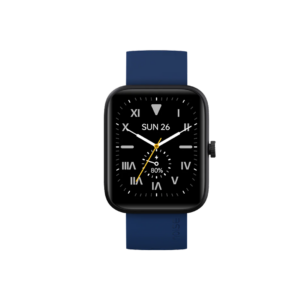 Noise ColorFit Caliber Max Smartwatch  (Space Blue Strap, Regular)