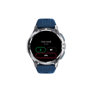 Noise NoiseFit Force Plus Smartwatch with Bluetooth Calling (37.08mm AMOLED Display, IP67 Water Resistant, Teal Blue Strap)