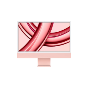 Apple iMac M3 (8 GB Unified/256 GB SSD/macOS Sonoma/24 Inch Screen/MQRT3HN/A)  (Pink, 4.48 kg)