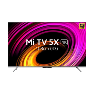 Mi 5X 108 cm (43 inch) Ultra HD (4K) LED Smart Android TV with 4K Dolby Vision | HDR10+ |,Dolby Atmos | DTS-HD | Vivid Picture Engine 2 with Adaptive Brightness