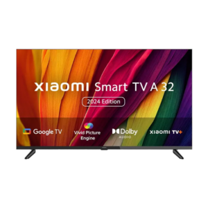 XIAOMI A Series 80 cm (32 inch) HD Ready LED Smart Google TV with 200+ Free Channels |Dolby Audio | DTS:HD|DTS Virtual: X| Vivid Picture Engine| Dual Band Wi-Fi| Bluetooth 5.0  (L32MA-AIN)