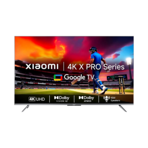 Mi by Xiaomi X Pro 138 cm (55 inch) Ultra HD (4K) LED Smart Google TV with 4K Dolby Vision IQ | HDR10+ | Dolby Atmos | DTS X | Vivid Picture Engine 2 with Adaptive Brightness