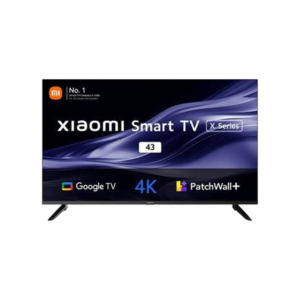 XIAOMI X Series 108 cm (43 inch) Ultra HD (4K) LED Smart Google TV with 4K Dolby Vision | HDR 10 | Dolby Audio |,DTS X | DTS Virtual: X | Vivid Picture Engine  (L43M8-A2IN)