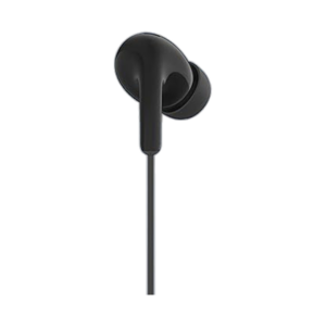 Xiaomi Type-C in-Ear Earphones with 12.4mm Drivers, HD Microphone, and IP54 Dust & Water Resistance (Black)