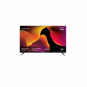 SKYTRON 80 cm (32 inch) HD Ready LED Smart Android Based TV  (S32FHSA)