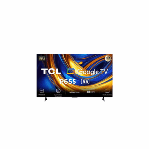 TCL P655 139 cm (55 inch) Ultra HD (4K) LED Smart Google TV with T-Screen, Dynamic Colour Enhancement and Dolby Audio 24W  (55P655)