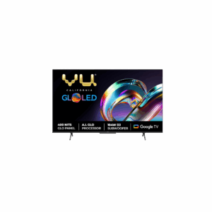 Vu GloLED 139 cm (55 inch) Ultra HD (4K) LED Smart Google TV with DJ Subwoofer 104W  (55GloLED)
