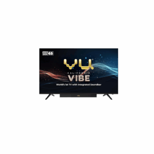 Vu 164cm (65 inches) Vibe Series QLED 4K Google TV 65VIBE24 (Black)