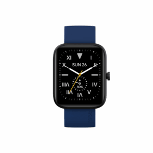 Noise ColorFit Caliber Max Smartwatch  (Space Blue Strap, Regular)