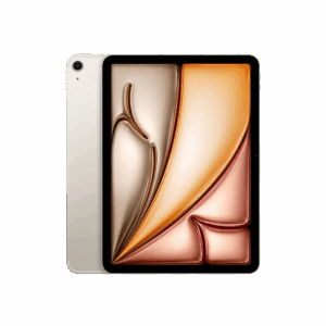 Apple iPad Air with Apple M2 Chip 11 Inch, WiFi + Cellular ( Starlight, 128GB )