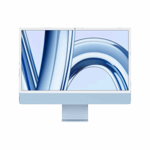Apple iMac M3 (8 GB Unified/256 GB SSD/macOS Sonoma/24 Inch Screen/MQRC3HN/A)  (Blue)