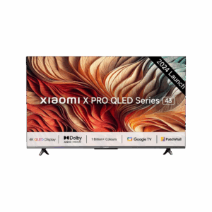 XIAOMI X Pro QLED 108 cm (43 inch) QLED Ultra HD (4K) Smart Google TV with 4K | Audio |DTS Virtual: X | Vivid Picture Engine 2 with Adaptive Brightness  (L43MA-SIN)