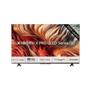 Xiaomi X Pro 139 cm (55 inch) QLED 4K Ultra HD Google TV with Dolby Vision & Dolby Atmos (2024 model)