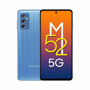 SAMSUNG Galaxy M52 5G (Icy Blue, 128 GB)  (6 GB RAM)