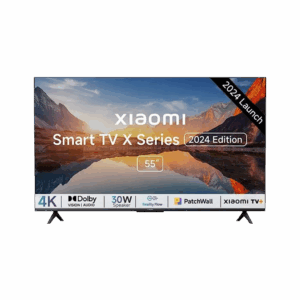 XIAOMI X Series 138 cm (55 inch) Ultra HD (4K) LED Smart Google TV with 4K Dolby Vision | HDR 10 | Dolby Audio | DTS X | DTS Virtual: X | Vivid Picture Engine  (L55MA-AIN)