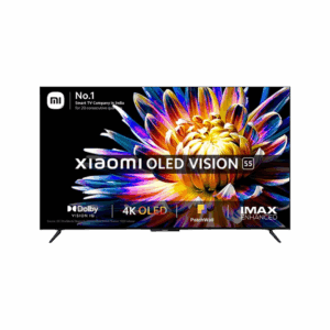 Xiaomi OLED Vision 138.8 cm (55 inches) 4K Ultra HD Smart Android TV with Dolby Vision IQ and Dolby Atmos (2022 Model)  (O55M7-Z2IN)