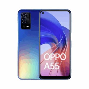 OPPO A55 (Rainbow Blue, 6GB RAM, 128GB Storage)