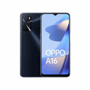 OPPO A16 (Crystal Black, 4GB RAM, 64GB Storage)
