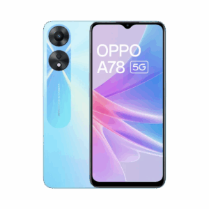 OPPO A78 5G (Glowing Blue, 128 GB)  (8 GB RAM)