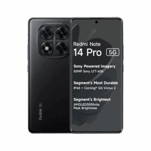 REDMI Note 14 Pro 5G (Titan Black, 128 GB)  (8 GB RAM)