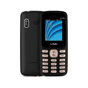 LAVA A1 Vibe DS Keypad Phone|1000 mAh Battery|0.3MP Rear Camera|Expandable Upto 32 GB  (Black, Gold)
