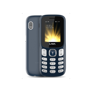 LAVA A3 Torch DS Keypad Phone|1750mAh Big Battery|1.8" Large Display|Quad Strip Torch  (Blue Silver)
