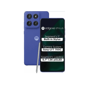 MOTOROLA Edge 60 Stylus (PANTONE Surf the Web, 256 GB)  (8 GB RAM)