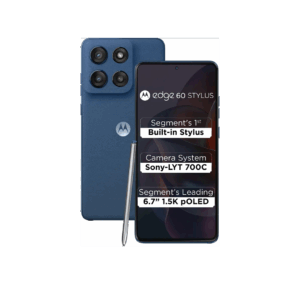 MOTOROLA Edge 60 Stylus (PANTONE Gibraltar Sea, 256 GB)  (8 GB RAM)