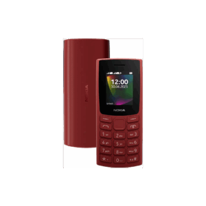 Nokia 106 Single SIM, Keypad Mobile Phone with Wireless FM Radio  (Terracotta Red)
