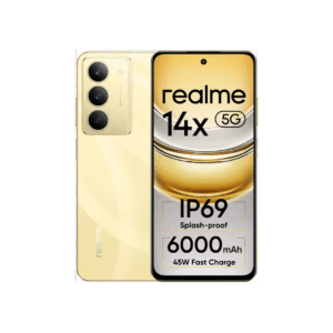 realme 14x 5G (Golden Glow, 128 GB)  (6 GB RAM)