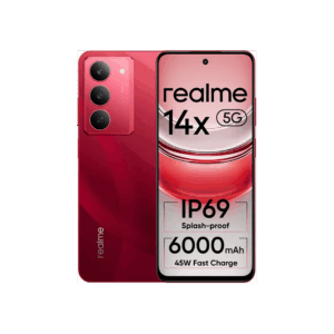 realme 14x 5G (Jewel Red, 128 GB)  (6 GB RAM)