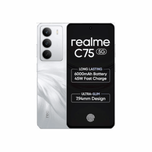 realme C75 5G (Lily White, 128 GB)  (4 GB RAM)