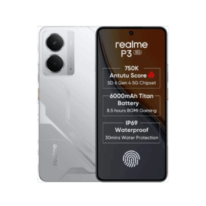 realme P3 5G (Space Silver, 256 GB)  (8 GB RAM)