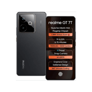 realme Gt 7T (Icesense Black, 256 GB)  (8 GB RAM)