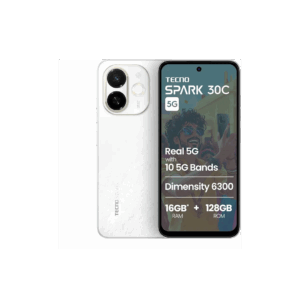 Tecno Spark 30C 5G (Aurora Cloud, 128 GB)  (8 GB RAM)