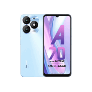 itel A70 (Azure Blue, 256 GB)  (4 GB RAM)