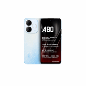 itel A80 (Wave Blue, 128 GB)  (4 GB RAM)