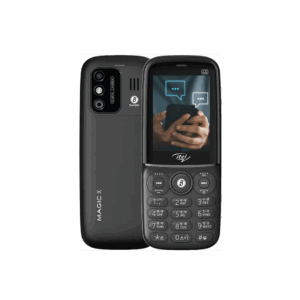 itel MagicX 4G| 1200 mAh battery| Expanadable Storage upto 64GB  (Black)