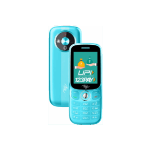 itel SG400 Keypad Mobile Phone with 9.8mm Ultra Slim Design 2.4 inch Display UPI Pay  (Aurora Green)
